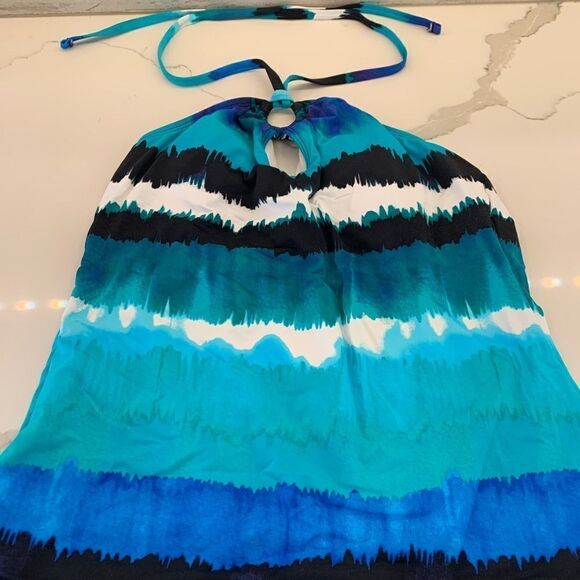 A.N.A. Tankini Bathing Suit 2 piece sz 10/12 - Picture 2 of 8